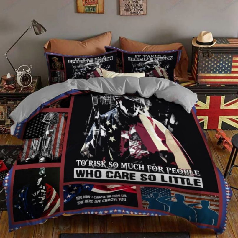 US Army All Over Printed Bedding Set