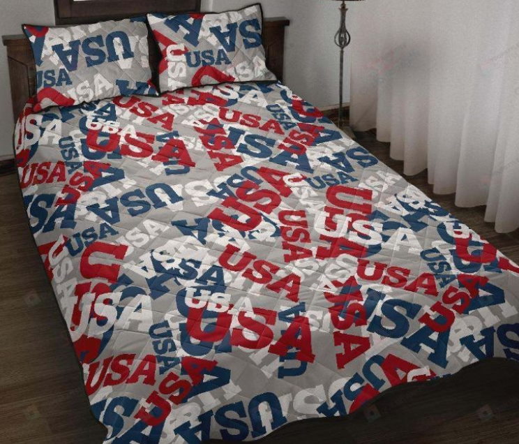 Usa Patriot All Over Printed Bedding Set