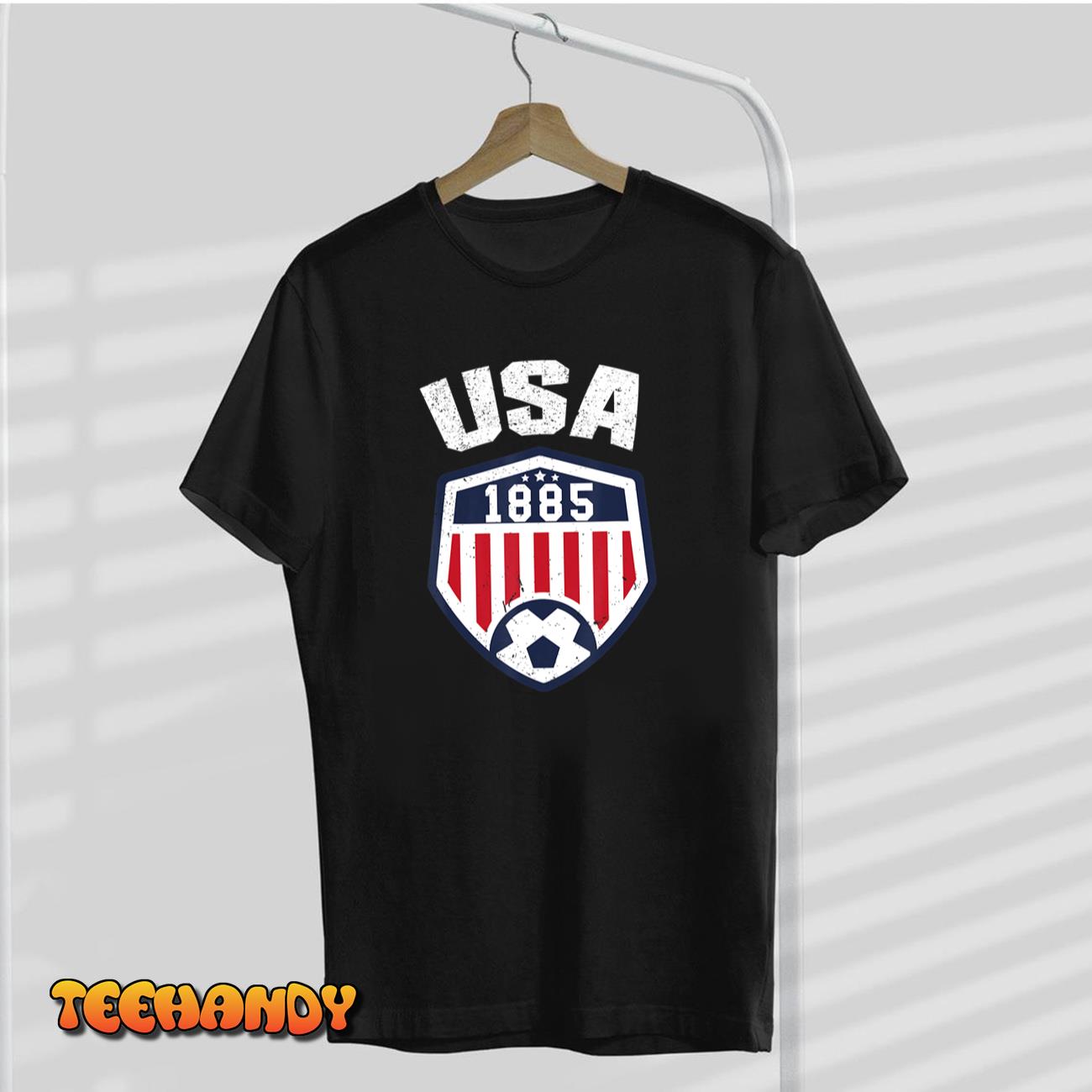 USA Soccer Shirt 1885 American Soccer USA Jersey Fan T-Shirt