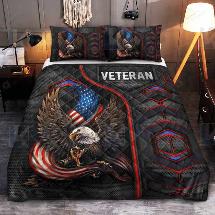 Veteran Eagle American Bedding Set