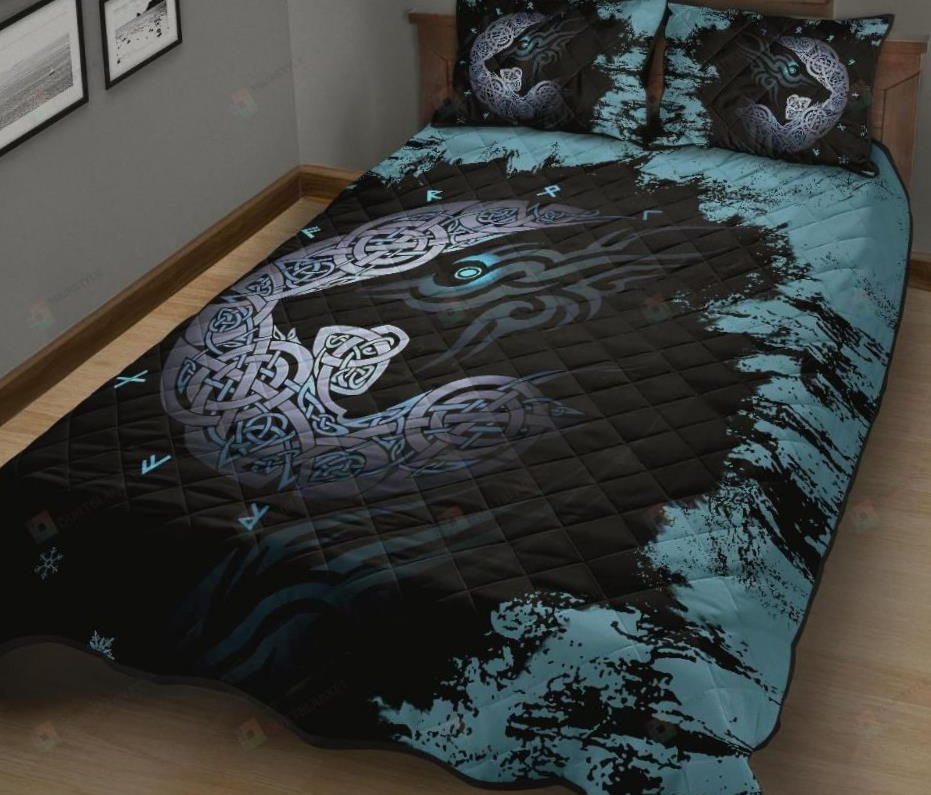 Viking Fenrir Wolf Bedding Set