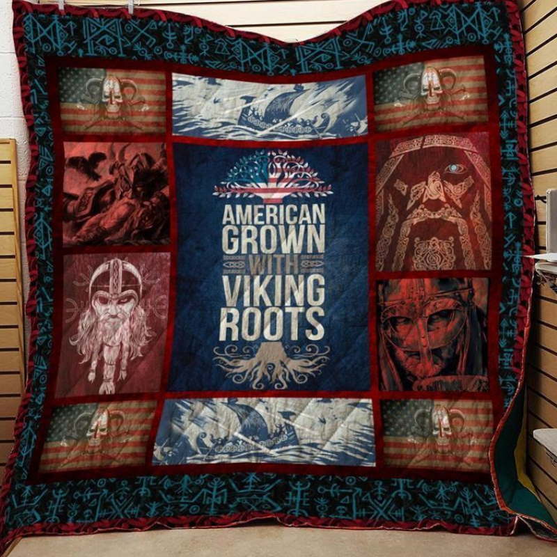 Vikings Quilt Blanket