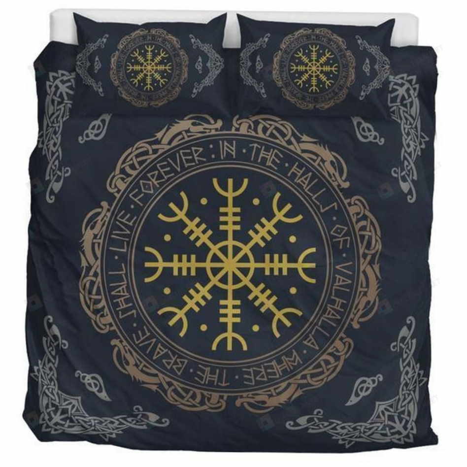 Vikings Symbol All Over Printed Bedding Set