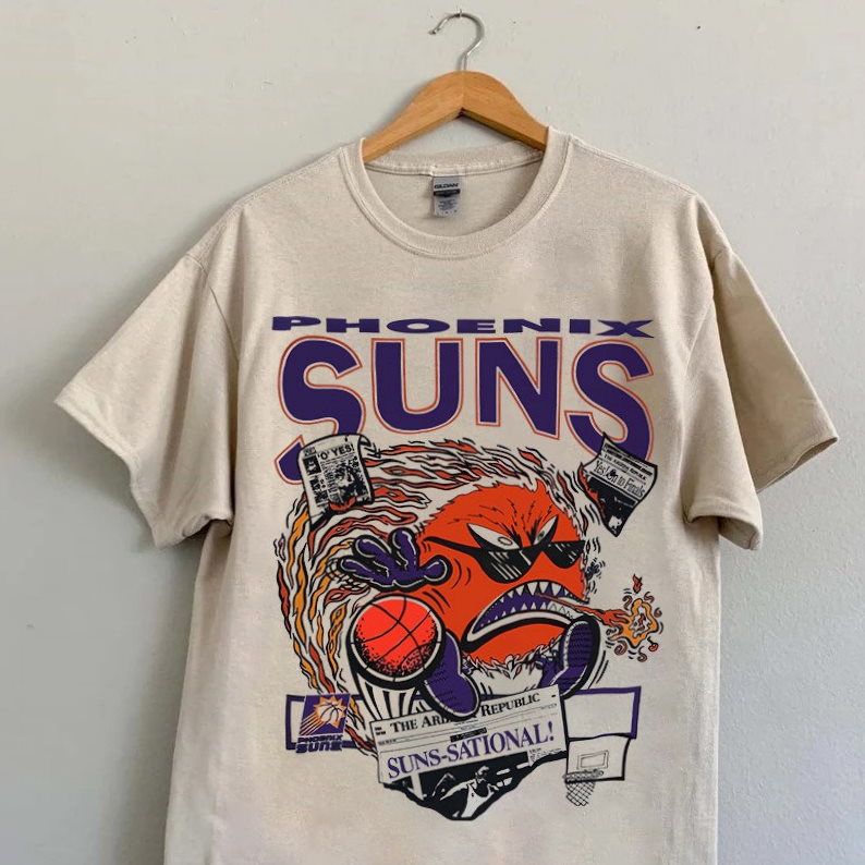 Vintage ASH Suns Shirt, Phoenix Suns Shirt