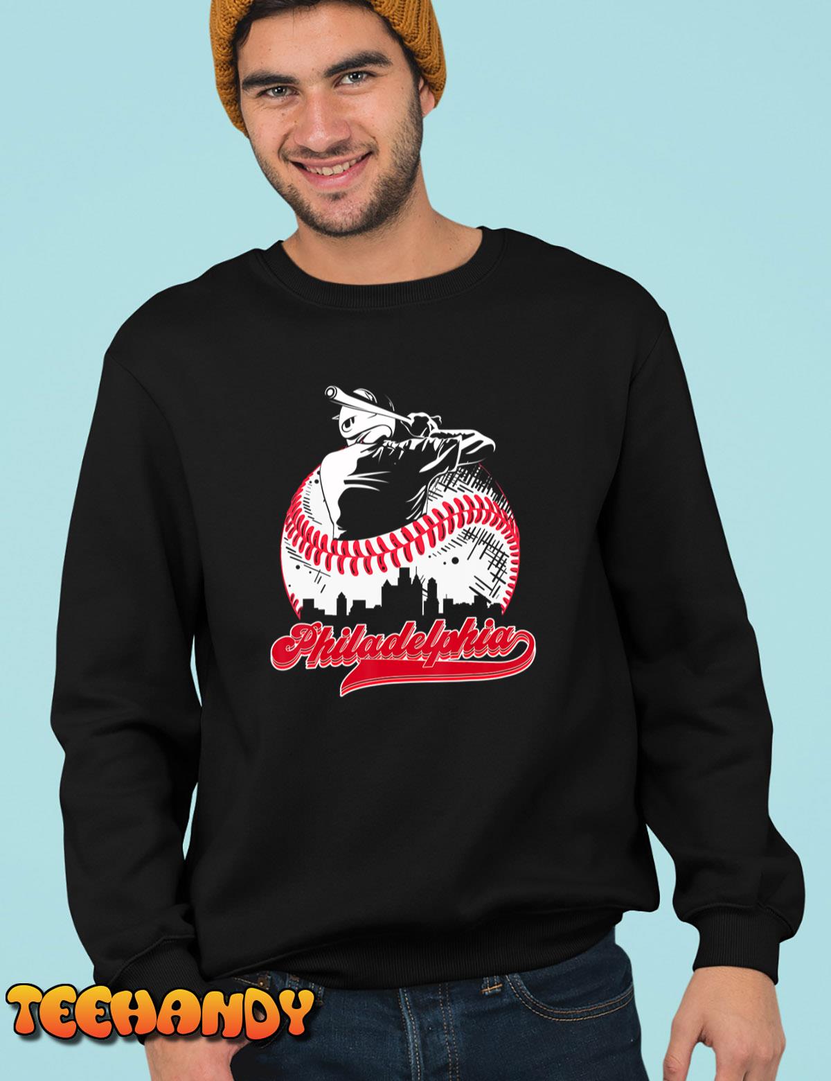 Vintage Philadelphia Baseball Vintage Baseball Fans 2022 Unisex T-Shirt