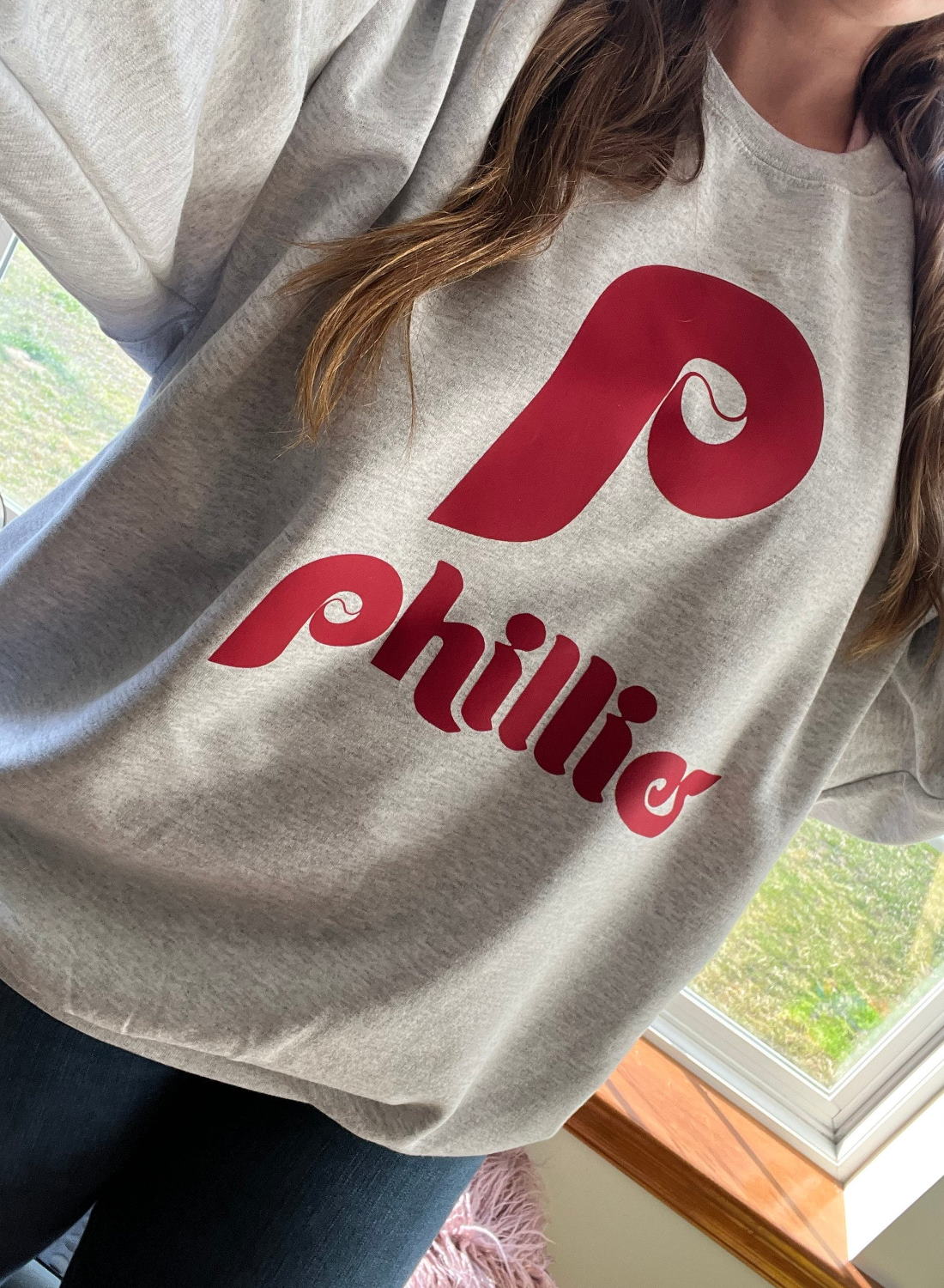 Vintage Philadelphia Phillies Crew Sweatshirt