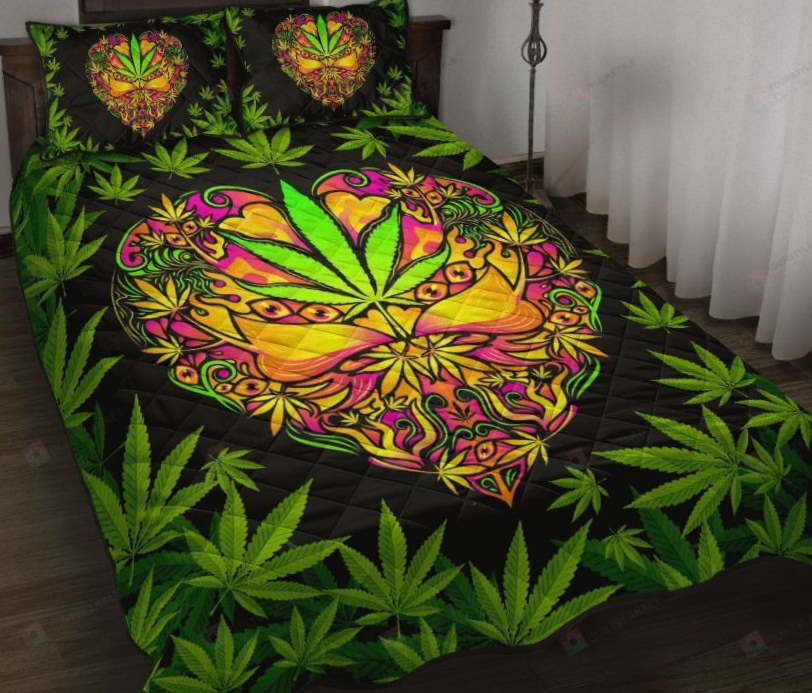 Weed Forest 3D Bedding Set