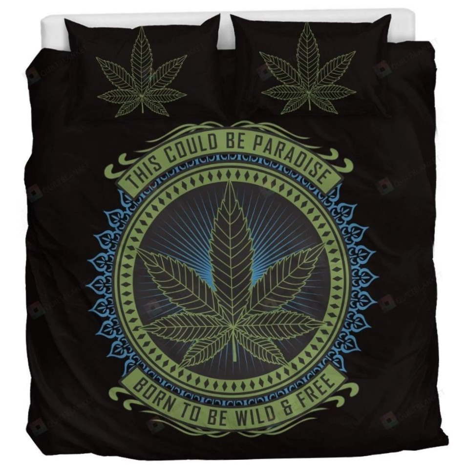 Weed Paradise All Over Printed Bedding Set