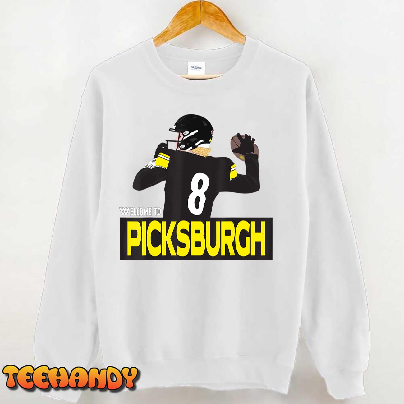 Kenny Pickett Pittsburgh Dots quarterback cartoon shirt, hoodie, sweater,  long sleeve and tank top