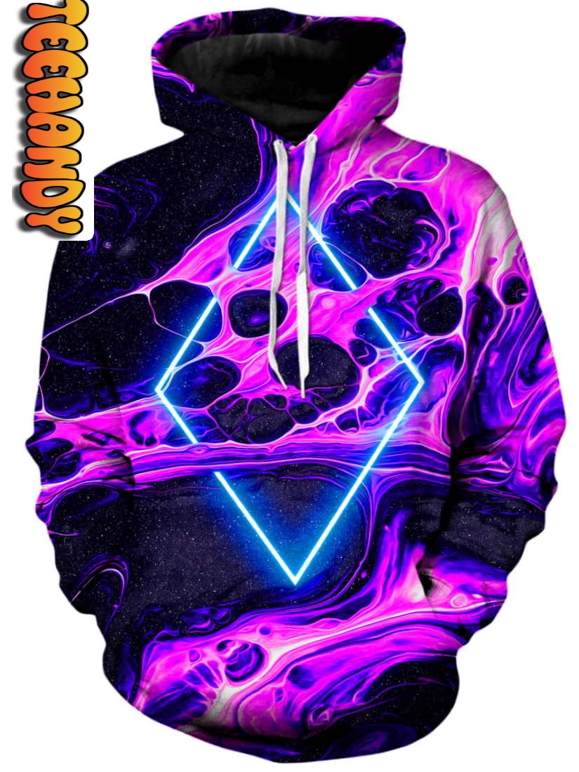 Portal Home Pink Unisex 3D Hoodie