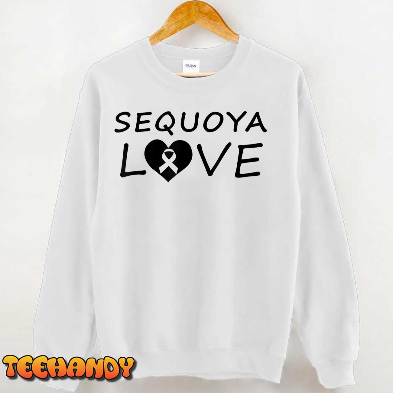 Wilkinsi Designs Sequoya Love No Initial T-Shirt