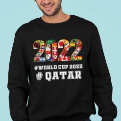 World Cup 2022 Qatar Flags And Countries World Cup 2022 T-Shirt