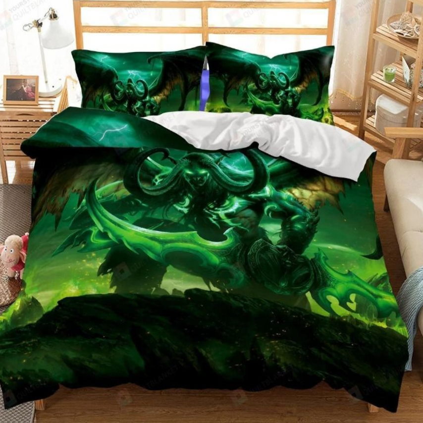 World Of Warcraft Printed 3D Christmas Bedding Set