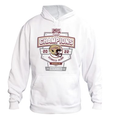 2022 Cheez-It Bowl CHAMPIONS Team Sweatshirt Hoodie