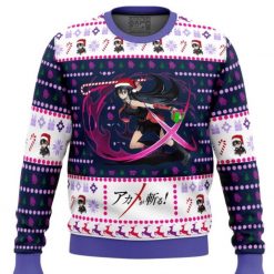 Akame ga Kill Attack Christmas All Over Printed 3D Sweater
