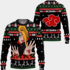 Akatsuki Deidara Nrt Anime Christmas 3D Sweater