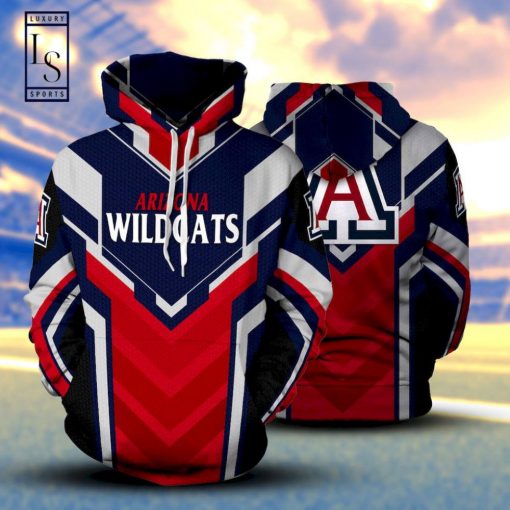 Arizona Wildcats Men’s Basketball NCAA 3D Hoodie