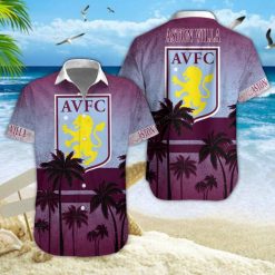Aston Villa F.C Hawaiian Shirt