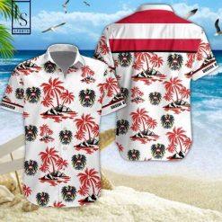 Austria National Football Team Hawaiian Shirt
