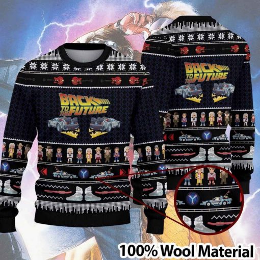 Back To The Future Xmas Sweater Ugly Christmas Sweater