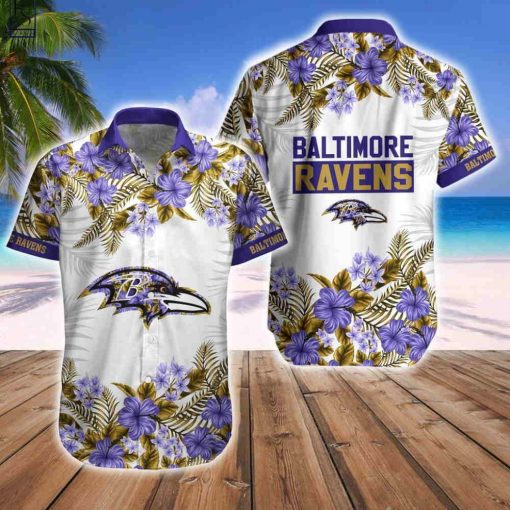 Baltimore Ravens Combo Hawaiian Shirt