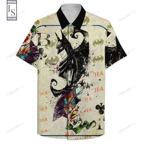 Batman And Joker Hawaiian Shirt