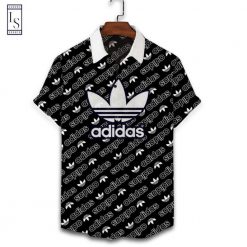 Black Adidas Hawaii Shirt