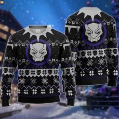 Black Panthers Wakanda Forever Ugly Christmas Sweater