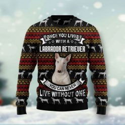 Bull Terrier Christmas 3D Sweater