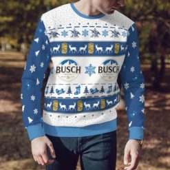Busch Light Beer Ugly Christmas 3D Sweater