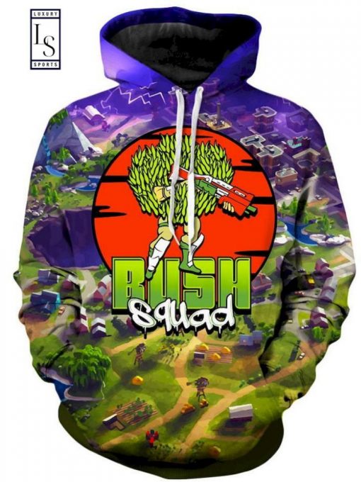 Bush Squad Kids 3D Hoodie