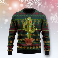 Cactus Christmas 3D Sweater