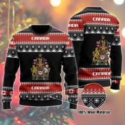 Canada Ugly Xmas Sweater 3D