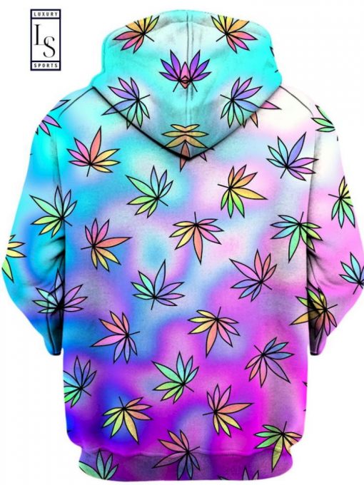 Cascading Marijuana Unisex 3D Hoodie