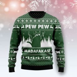 Cat Pew Pew Madafakas 3D Sweater