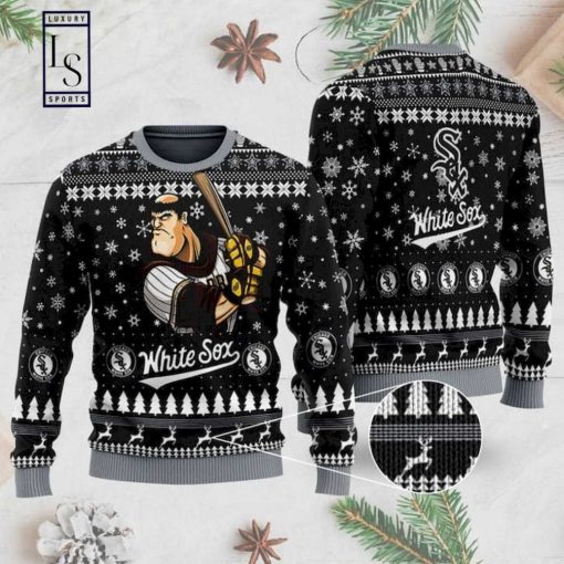 Chicago White Sox Baseball Ugly Christmas Sweater