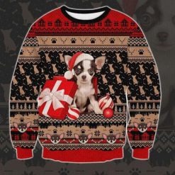 Chihuahua Ugly Christmas 3D Sweater