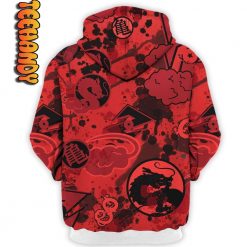 Chile Red Monkey Tommy Fly Hoodie 3