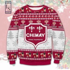 Chimay Peres Trappistes Beer Ugly Christmas Sweater