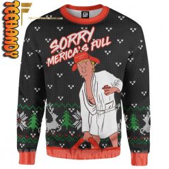 Christmas Sorry Mericas Full Knitting Pattern Ugly Christmas Sweater