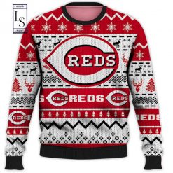 Cincinnati Reds Snoopy Ugly Christmas Sweater
