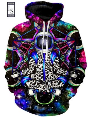 Cosmonaut Unisex 3D Hoodie