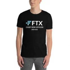 FTX Chief Risk Crypto T-Shirt, Sam Bankman-Fried Scam T-shirt