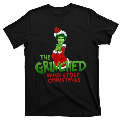 FTX SBF Sam Bankman Fried The Grinched Who Stole Christmas T-Shirt-2