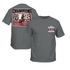 Georgia Bulldogs 2022 SEC Football Conference Champions Recap T-Shirt