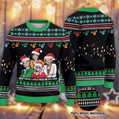 Golden Girls Thank You For Being A Friend Ugly Christmas Sweater