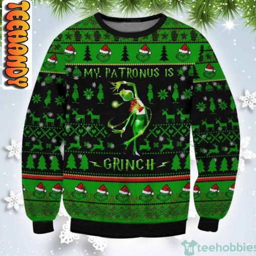 Grinch My Patronus Is Grinch Christmas Gift Ugly Christmas Sweater