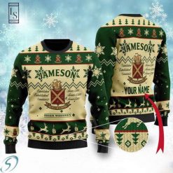 Jameson Irish Whiskey Personalized Sweater