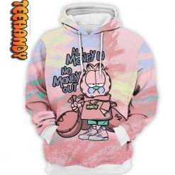 Jordan 5 Retro Easter All Money In Garfield 3D Hoodie 2