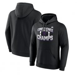 Kansas State Wildcats 2022 Big 12 Football Conference Champions Icon Bold Pullover Hoodie